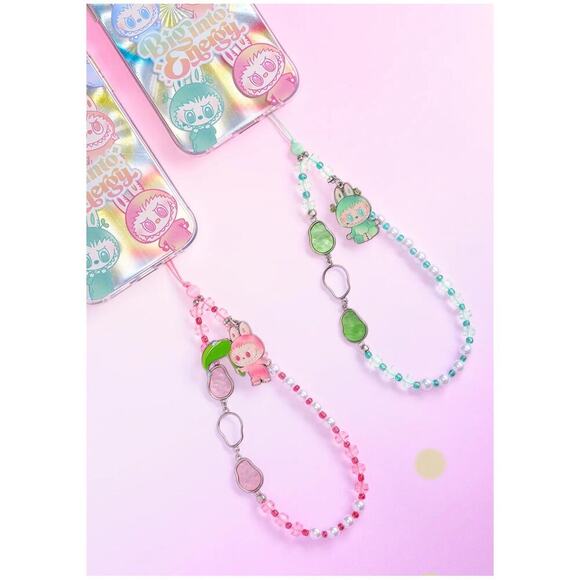 Authentic POP MART The Monsters Labubu Big Into Energy Phone Charm - Blind Pull - Picture 1 of 5